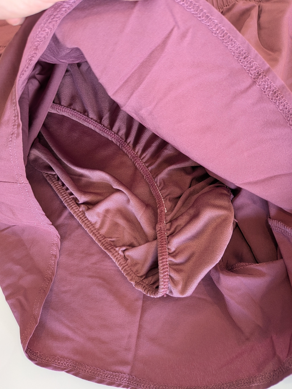 Women's Performance Athletic Running Shorts  Mauve Pink NWT Size XL - Picture 12 of 12